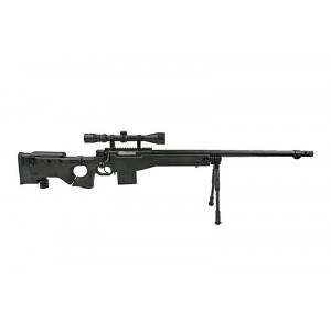 Well модель снайперской винтовки MB4403D Spring (with scope & bipod) BK